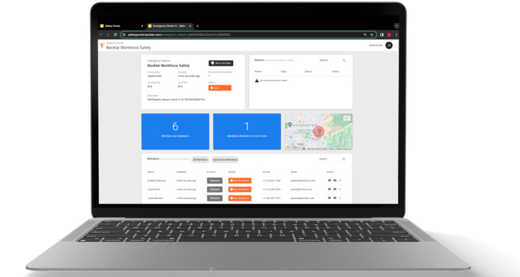 Workforce Safety Dashboard 1