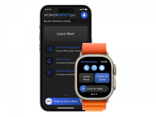 Becklar WorkerSafety Pro for Home Health care Workers