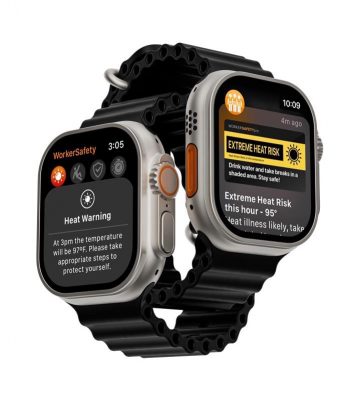 Heat stress apps for smart watches