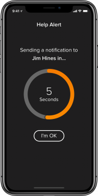 worker safety pro app help alert countdown