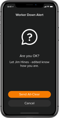 worker safety pro app worker down alert