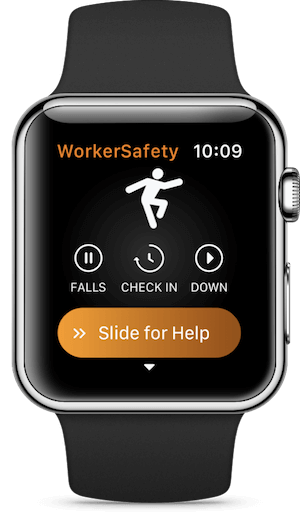 worker safety with apple watch